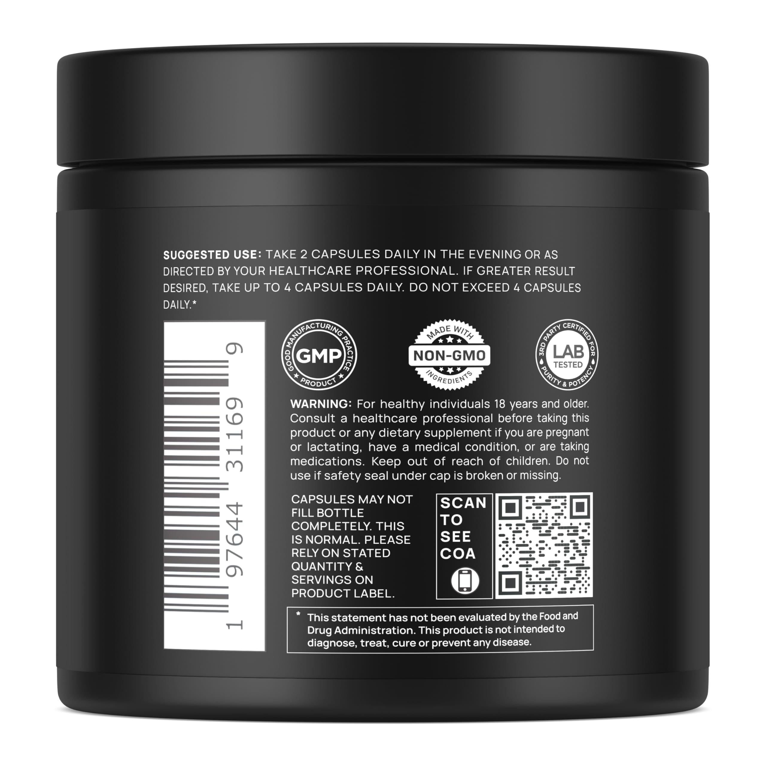 TERRA ELMNT Triple Sleep Magnesium L-Threonate packaging