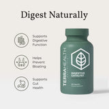 Terra Health Essentials daily Aid capsules on a wooden surface