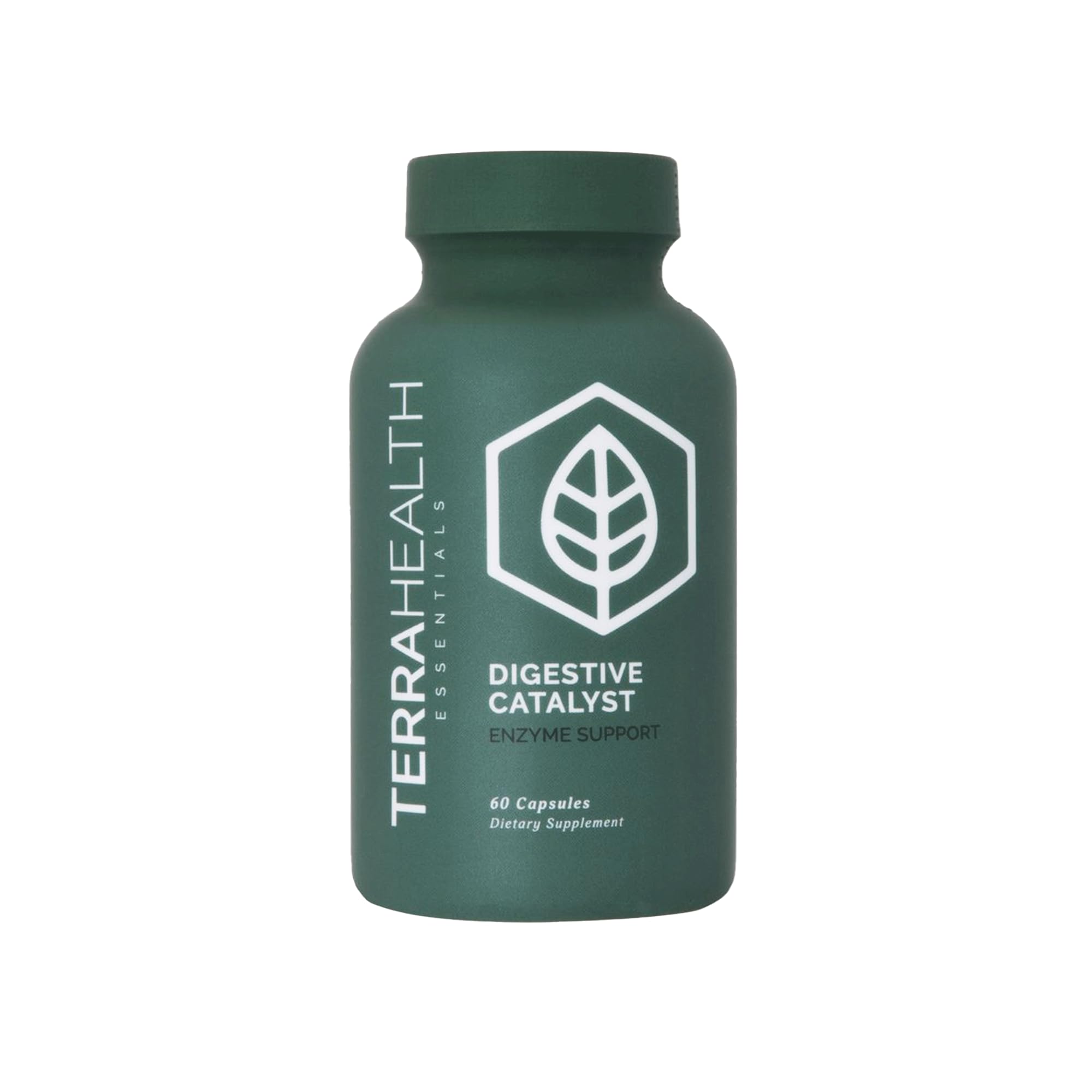 Terra Health Essentials daily Aid front view with capsule bottle
