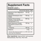 Terra Health Essentials Fast Asleep Supplement bottle side view