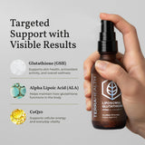 Terra Health Essentials Liposomal Glutathione 132g liquid supplement packaging