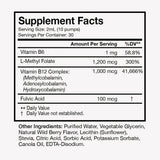 Terra Health Essentials Liposomal Vitamin B12 132g side view