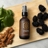 Terra Health Essentials Liposomal Vitamin B12 with a glass of water
