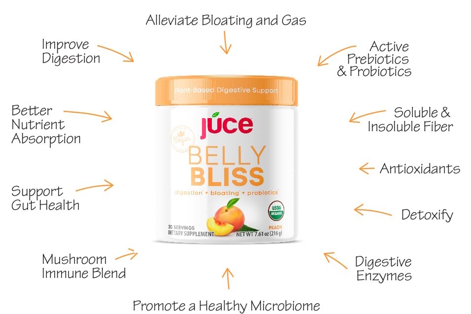 Terra Kai Organics Júce Belly Bliss with fruits and vegetables