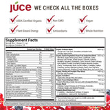 Terra Kai Organics Juce Daily Organic Fruits and Vegetables with fresh fruits
