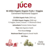 Terra Kai Organics Júce Organic Superfood Capsules close-up of capsules