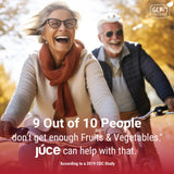 Terra Kai Organics Júce Organic Superfood Capsules on a wooden table
