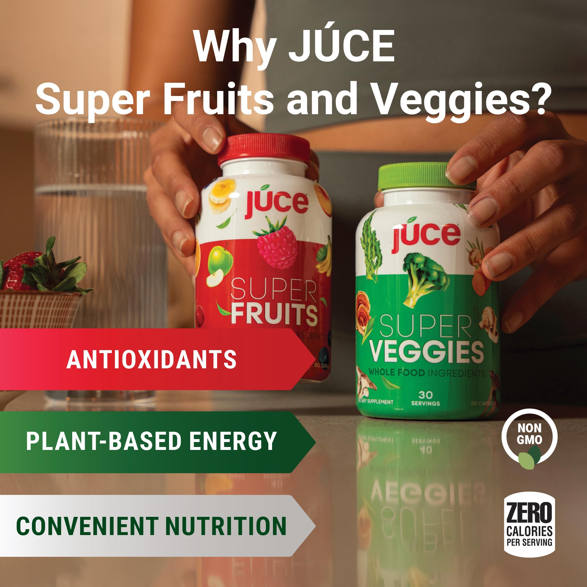 Terra Kai Organics Júce Organic Superfood Capsules side view