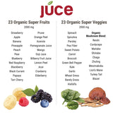 Terra Kai Organics Júce Organic Superfood Capsules with fresh fruits and vegetables
