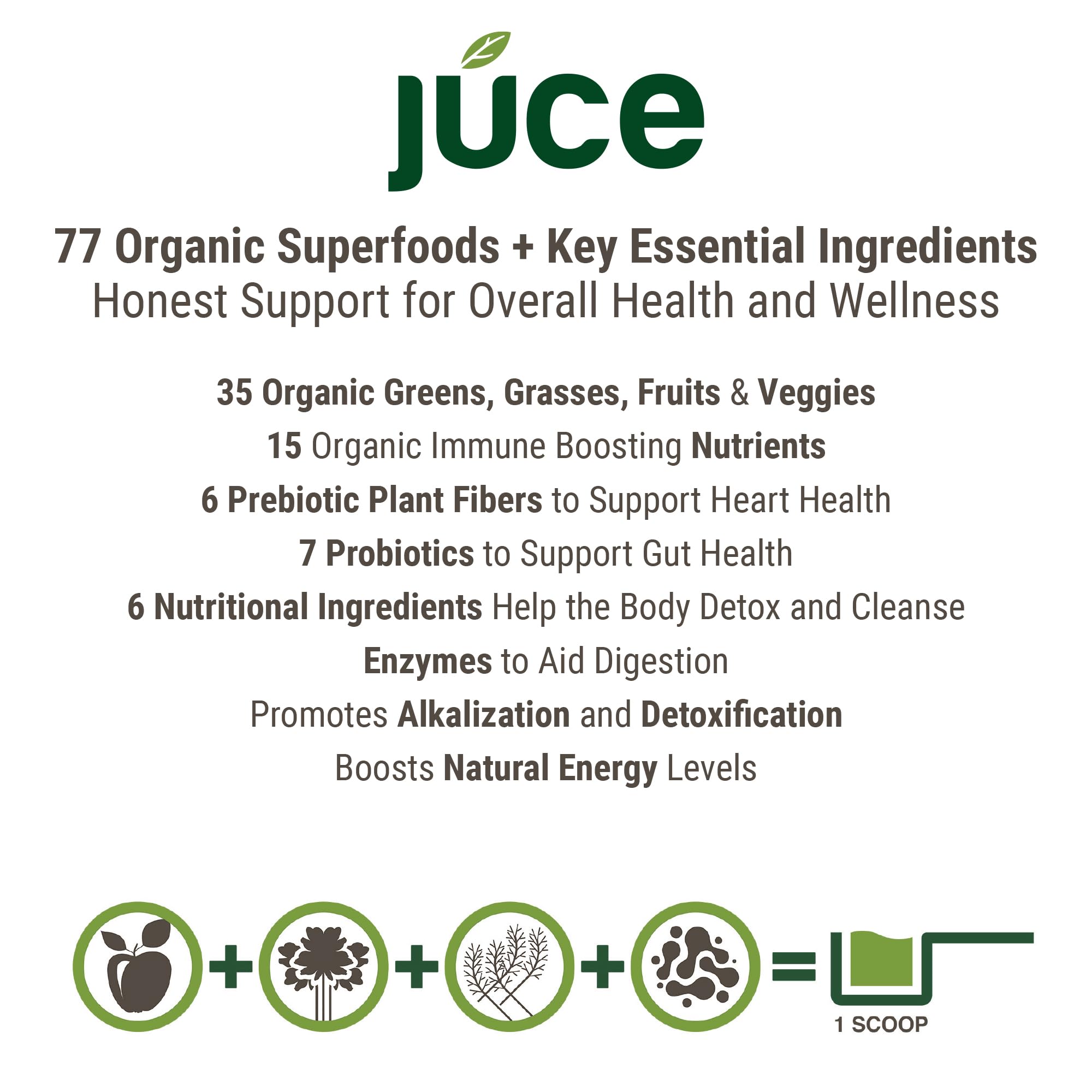 Terra Kai Organics Super Greens Powder mixed in a glass of juice
