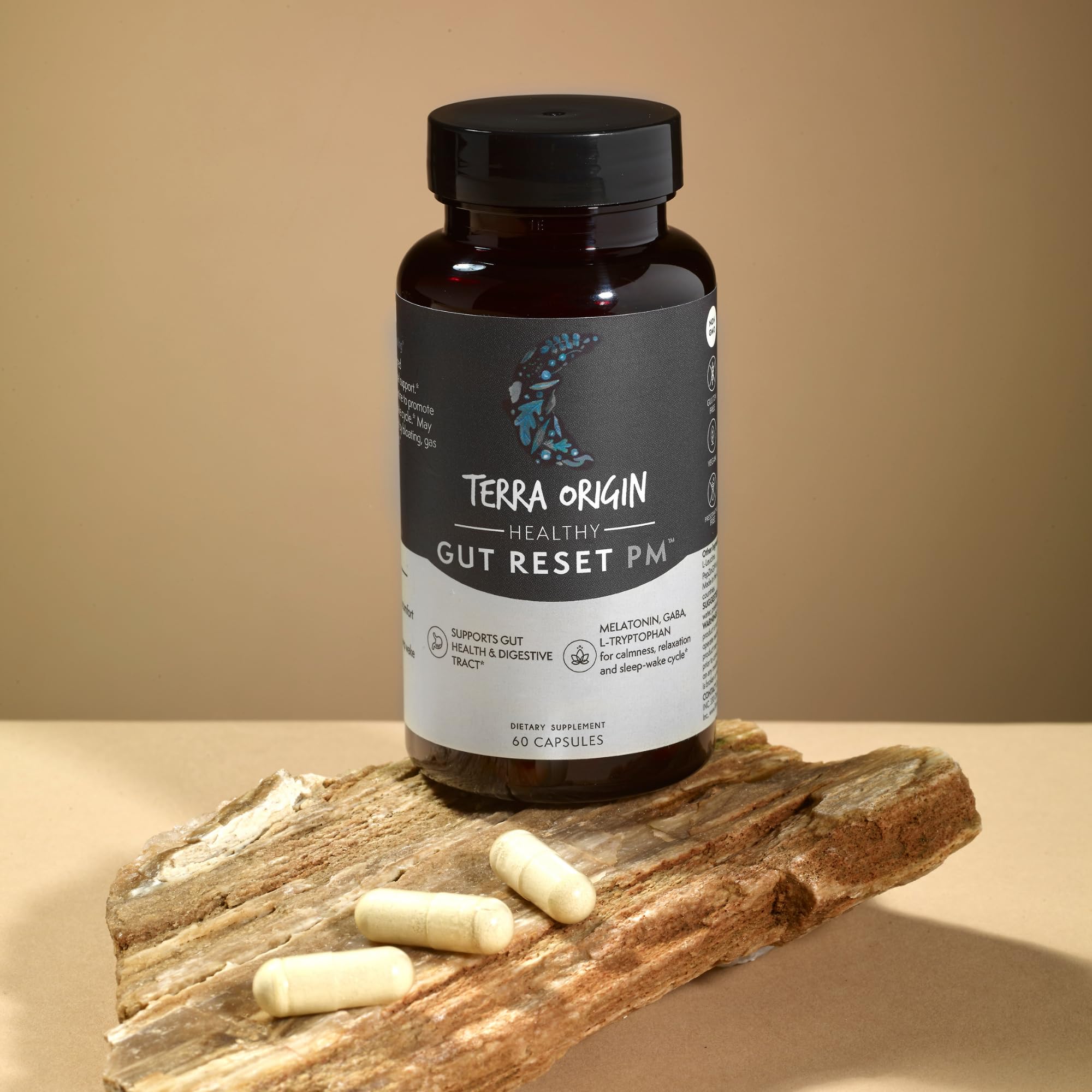 TERRA ORIGIN Healthy Gut Powder 77g packaging