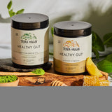 TERRA ORIGIN Healthy Gut Powder in a kitchen setting