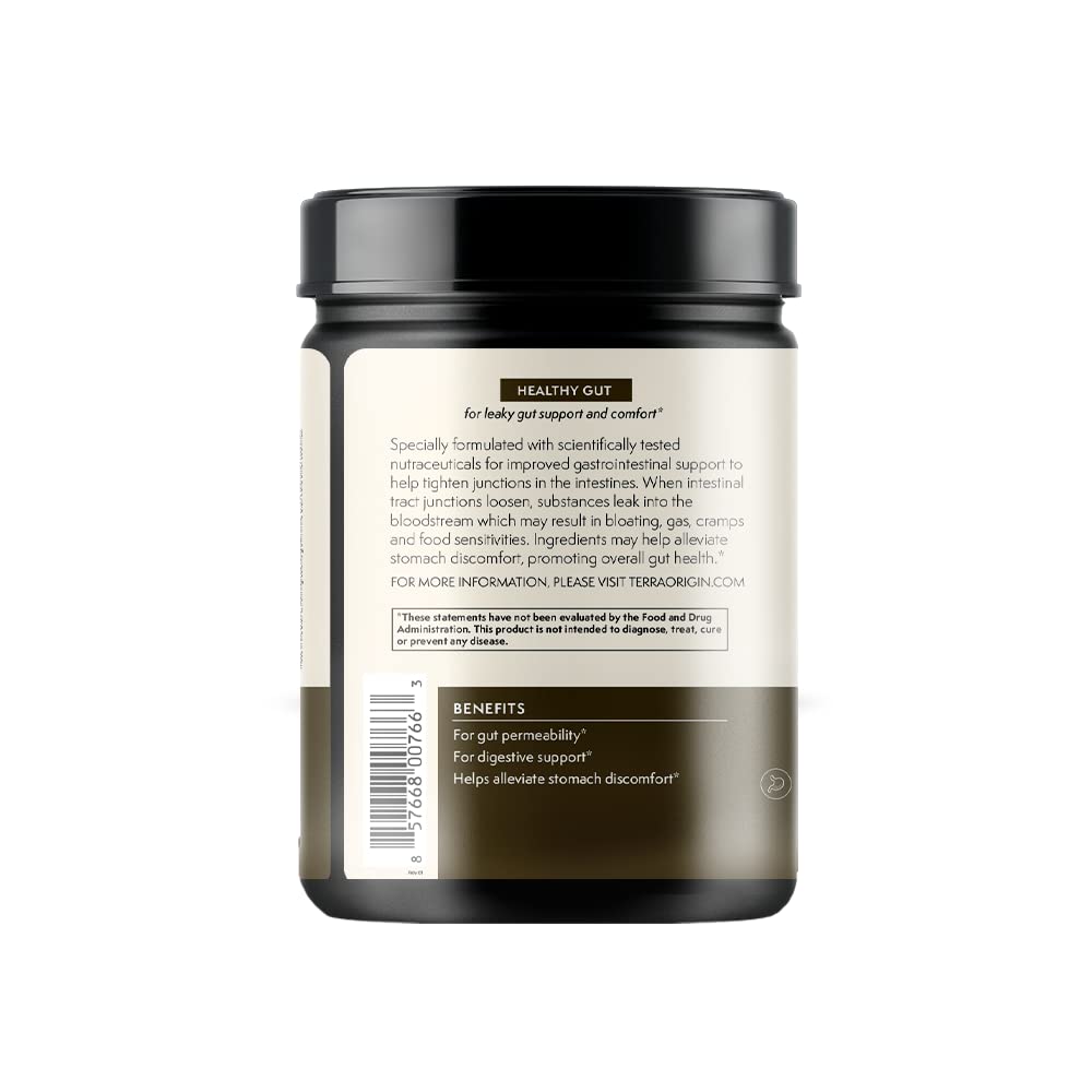 TERRA ORIGIN Healthy Gut Powder with herbal ingredients