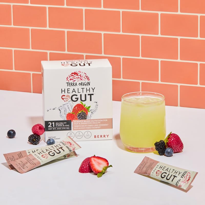 TERRA ORIGIN Healthy Gut Stick Packs ingredients list