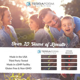 TerraForm Nutrition Toenail Fungal Guard Probiotic capsules in hand