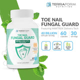 TerraForm Nutrition Toenail Fungal Guard Probiotic veggie capsules