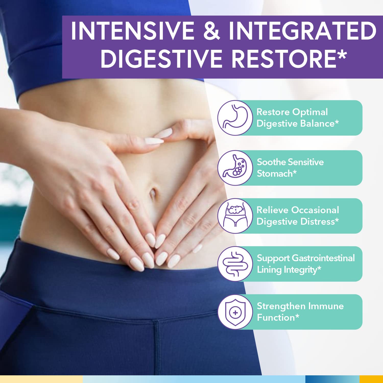 Terranics 3-In-1 Probiotics capsules on a wooden surface