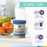 Terranics 3-In-1 Probiotics vegan capsules close-up