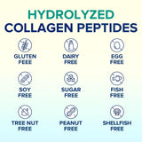 Terranics Bovine Collagen Powder in a glass of water