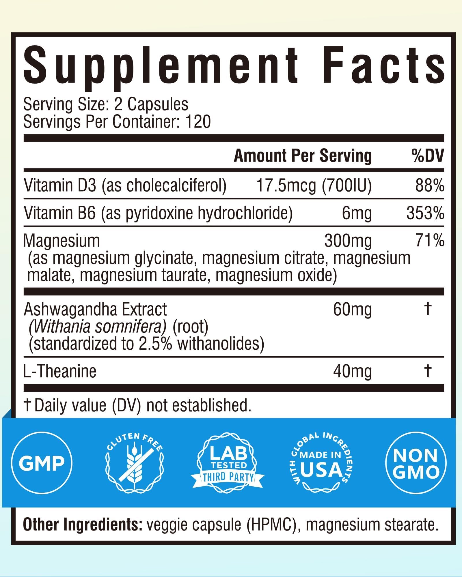 Terranics Magnesium Complex 45g packaging details