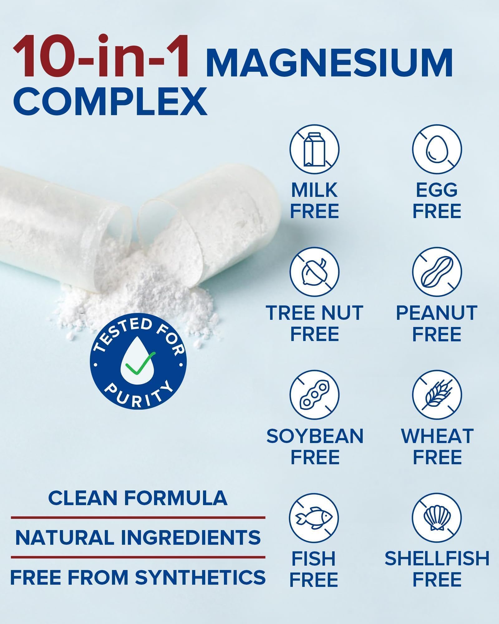 Terranics Magnesium Complex bottle with cap open