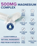 Terranics Magnesium Complex capsules and fresh herbs