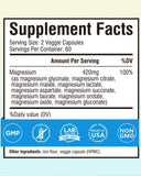 Terranics Magnesium Complex capsules close-up