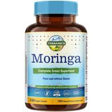 Terranics Moringa Supplement front view with packaging