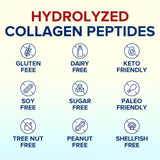 Terranics Multi Collagen Peptides Powder 454g on a kitchen counter
