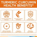 Terranics Turmeric Curcumin Capsules with measuring spoon