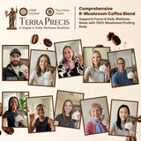 TerraPrecis Mushroom Coffee ingredients list