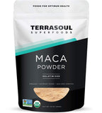 Terrasoul Superfoods Gelatinized Maca Powder 454g pouch front view