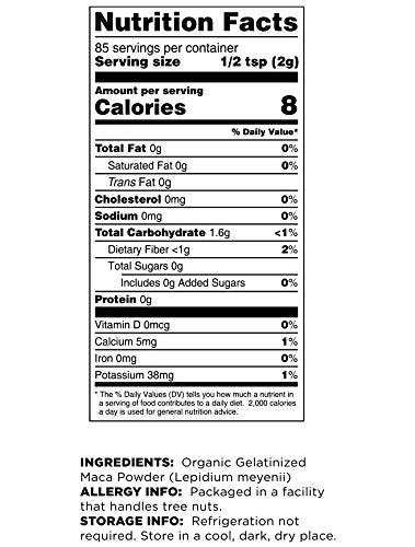 Terrasoul Superfoods Gelatinized Maca Powder in a bowl