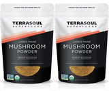 Terrasoul Superfoods Lion's Mane Mushroom Powder front view packaging