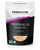 Terrasoul Superfoods Organic Triphala Powder 16 Ounces front view