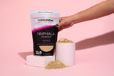 Terrasoul Superfoods Organic Triphala Powder in a kitchen setting