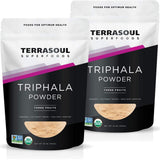 Terrasoul Superfoods Organic Triphala Powder Pack of 2 front view
