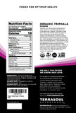 Terrasoul Superfoods Organic Triphala Powder packaging details