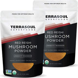 Terrasoul Superfoods Red Reishi Mushroom 4:1 Extract Powder front view