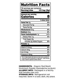 Terrasoul Superfoods Red Reishi Mushroom 4:1 Extract Powder in a bowl