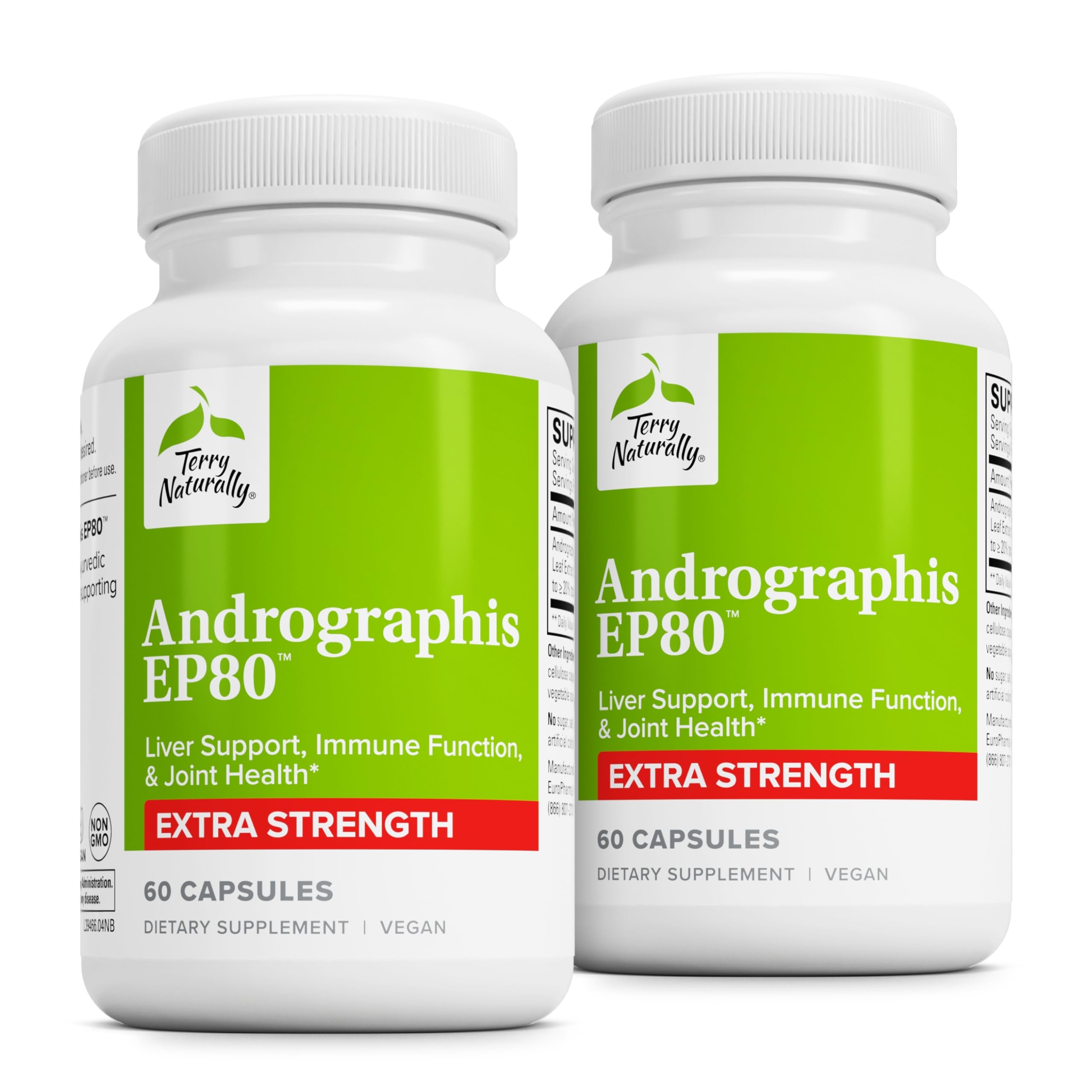 Terry Naturally Andrographis Paniculata supplement bottle front view
