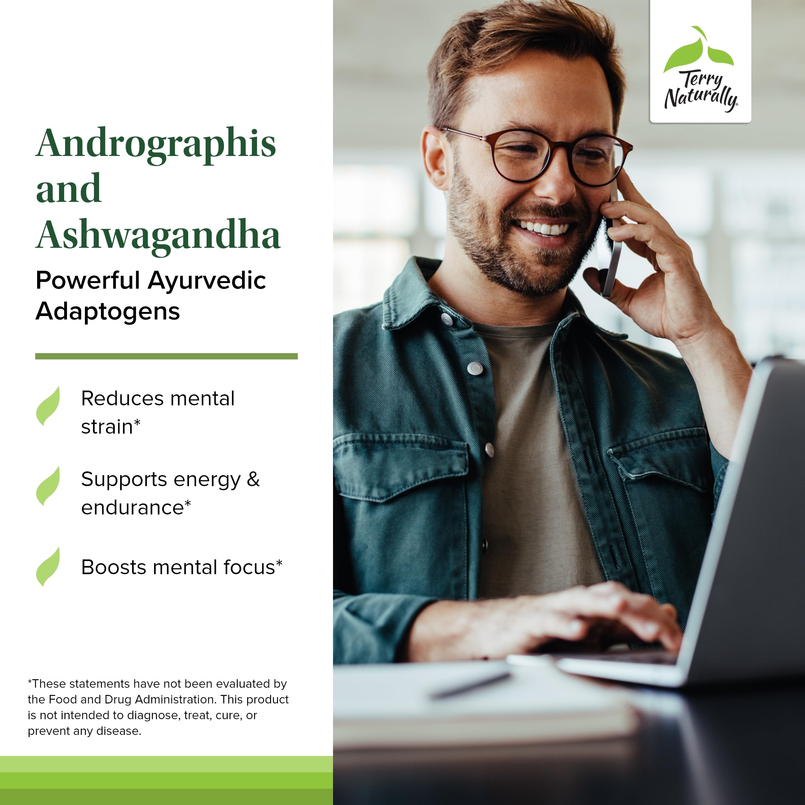 Terry Naturally Andrographis Paniculata Supplement capsule close-up