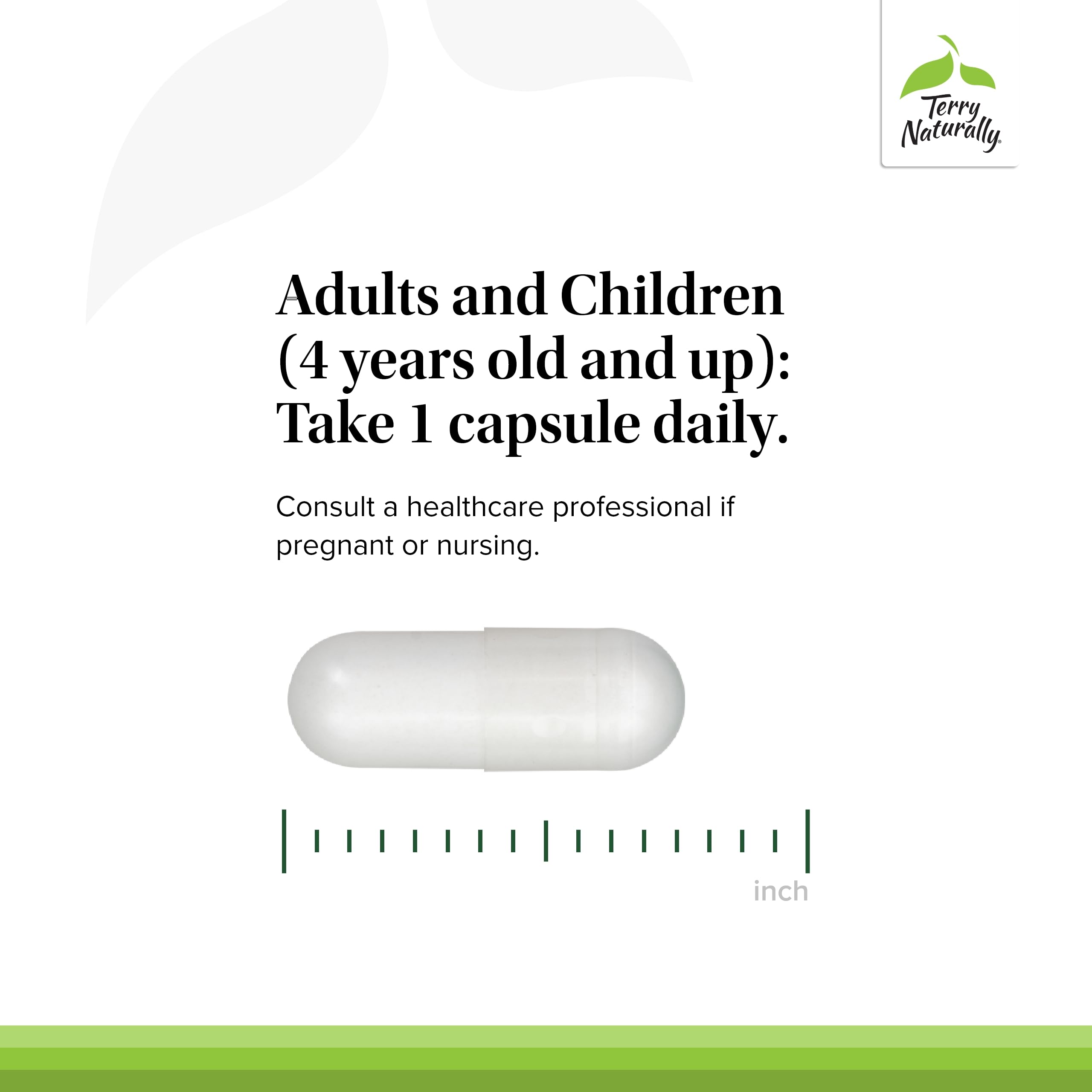 Terry Naturally Calcium Magnesium Zinc Supplement packaging