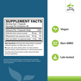 Terry Naturally Calcium Magnesium Zinc Supplement side view