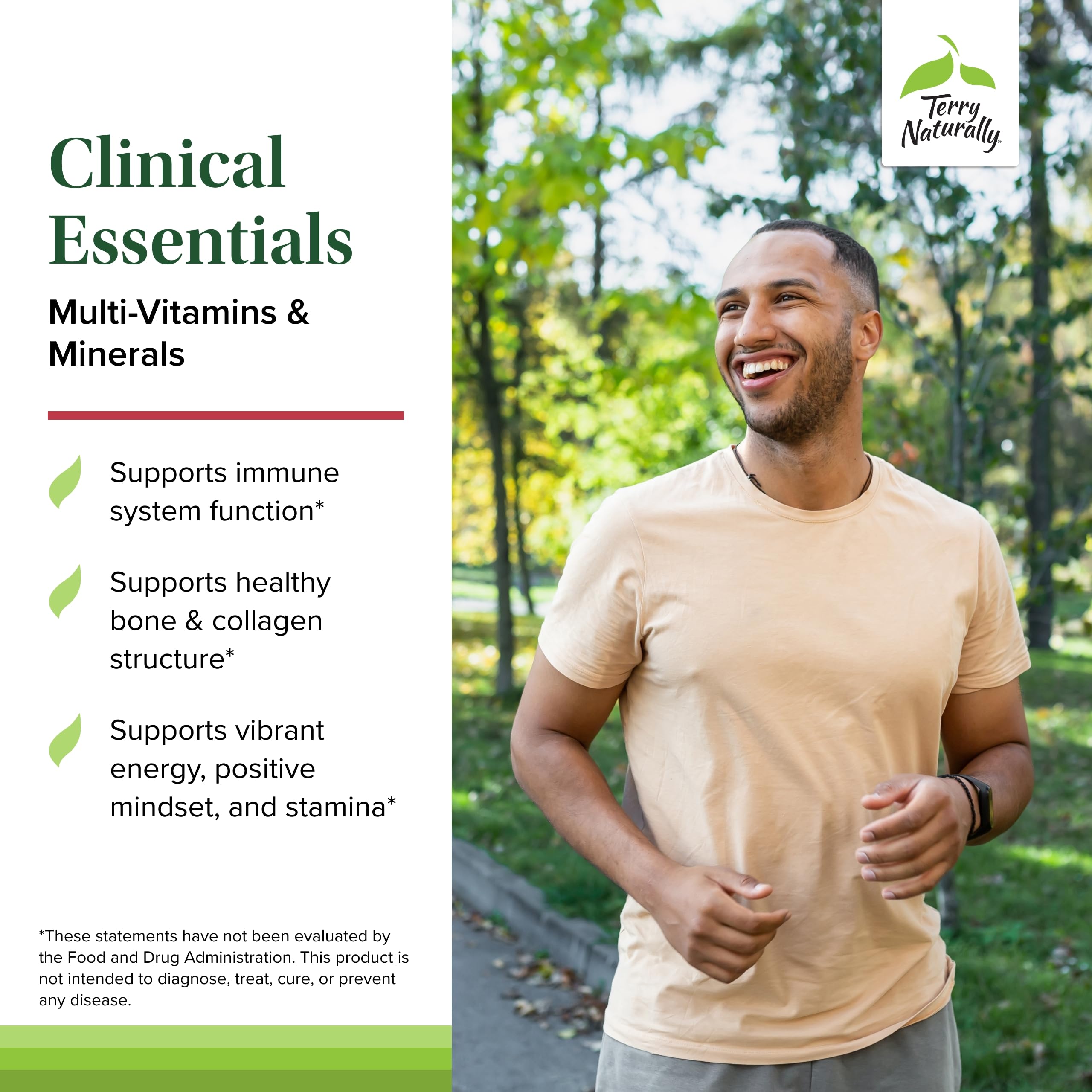Terry Naturally Comprehensive Mineral Supplement back view