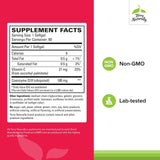 Terry Naturally CoQ10 Energy Supplement packaging side view