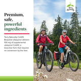 Terry Naturally CoQ10 Energy Supplement softgel in hand