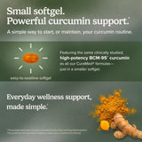 Terry Naturally CuraMed softgels close-up showing the capsules
