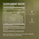 Terry Naturally Curcumin & Boswellia Supplement ingredients list