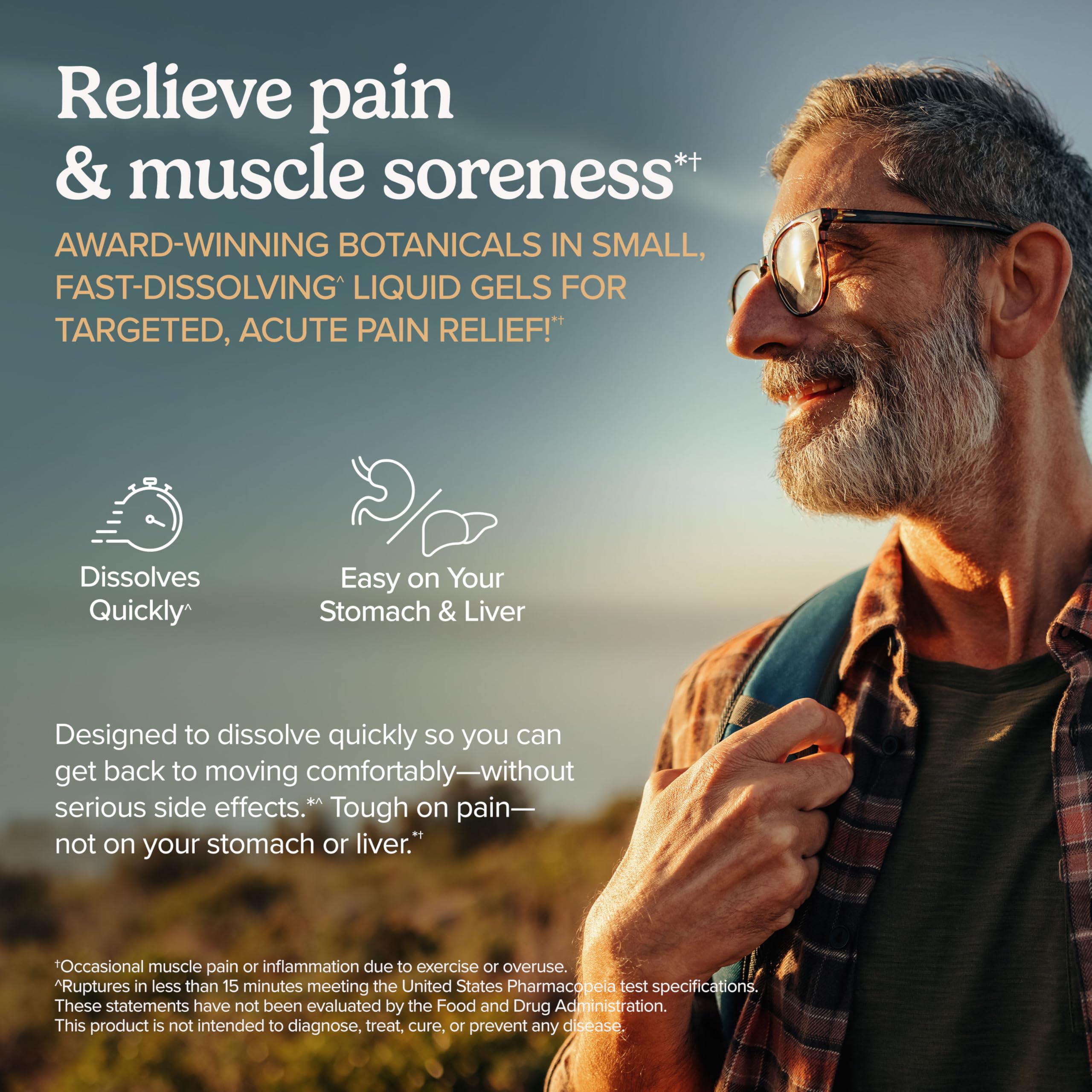 Terry Naturally Curcumin & Boswellia Supplement side view